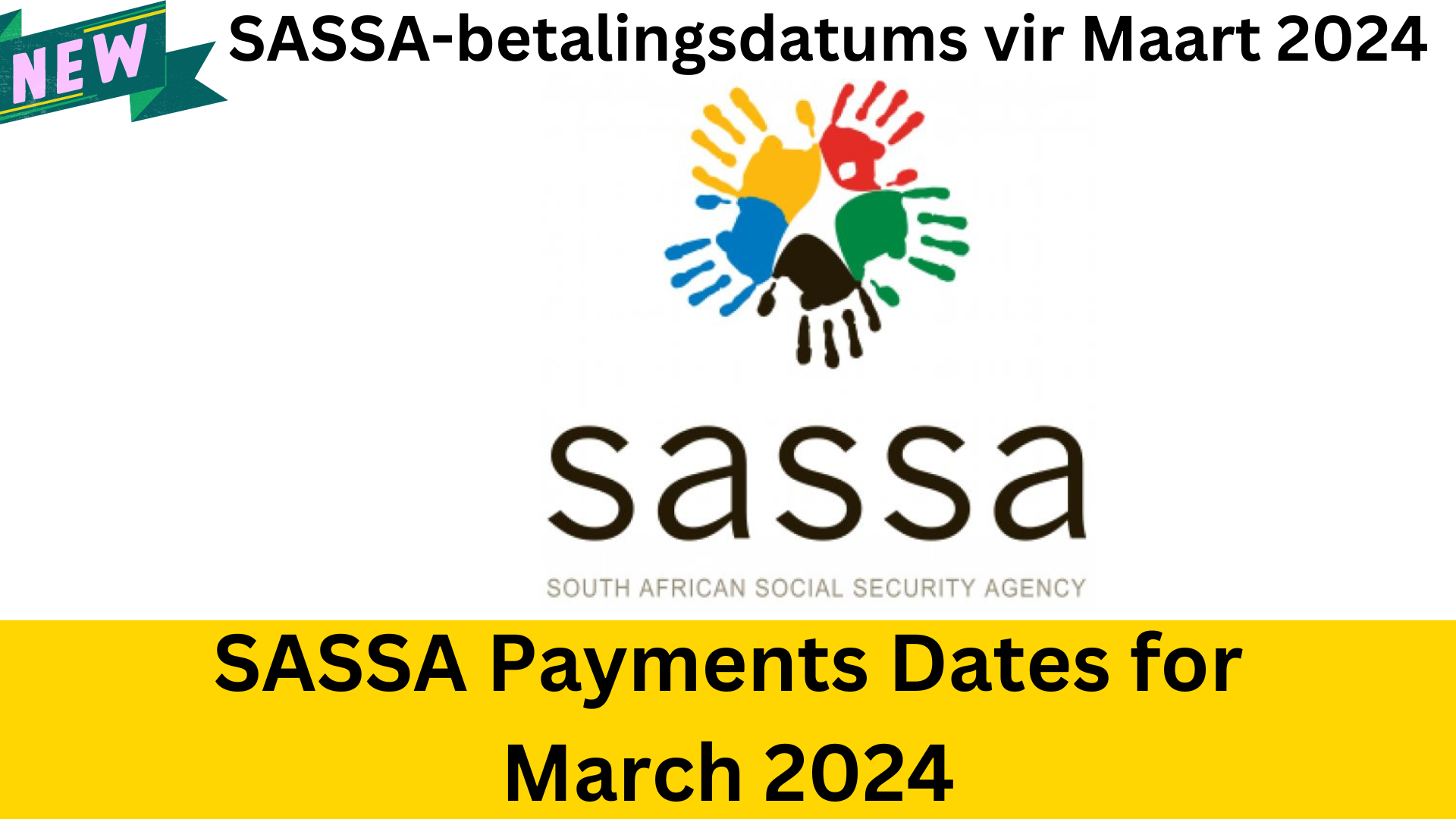 SASSA Payments Dates for March