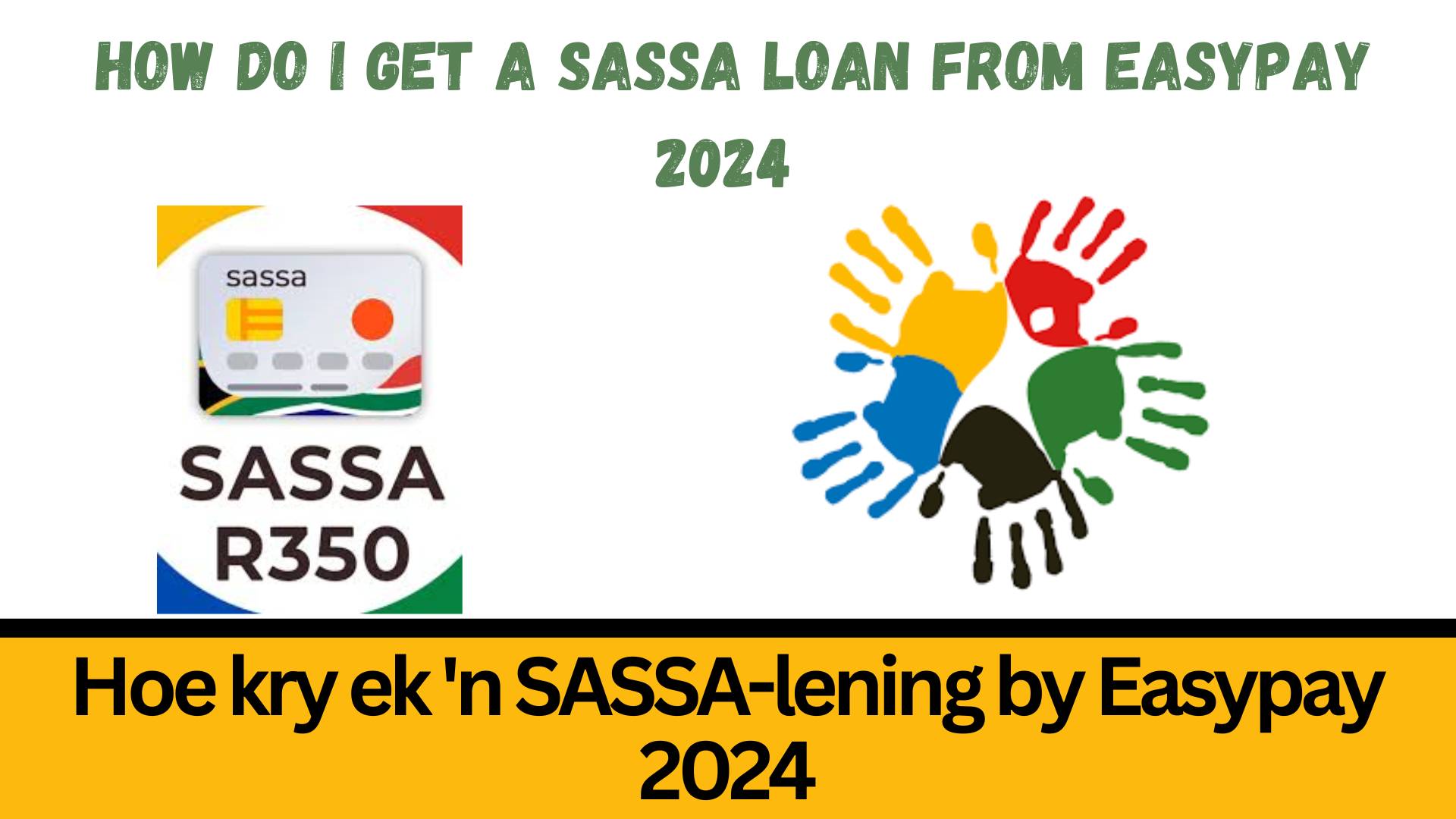 How do I Get a SASSA Loan from Easypay