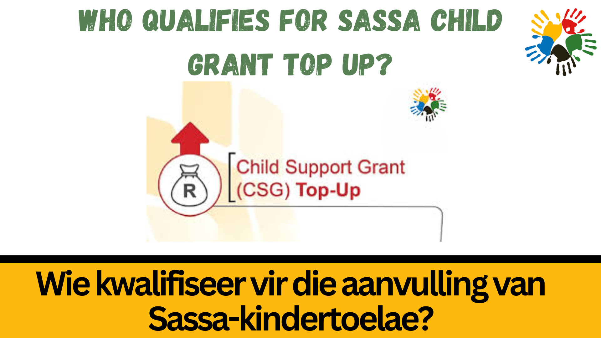 Who Qualifies For Sassa Child Grant