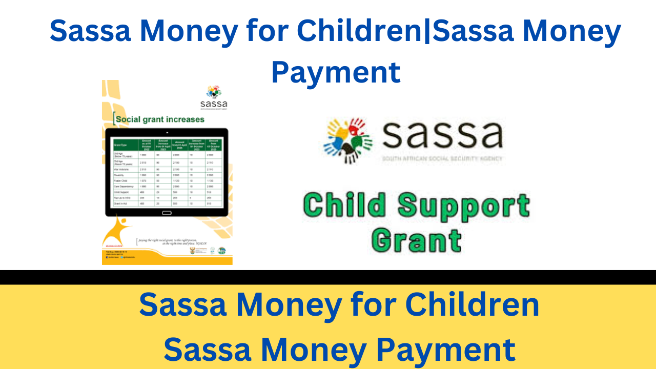 Sassa Money for Children