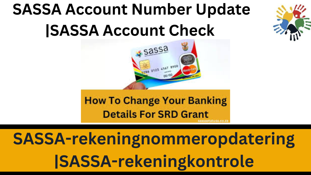 SASSA Account Number Update 