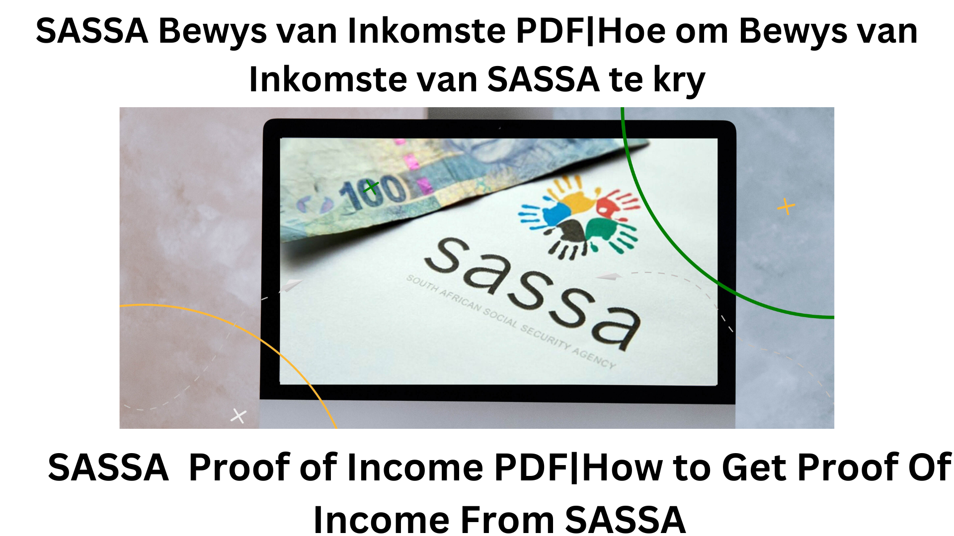 SASSA Proof of Income PDF