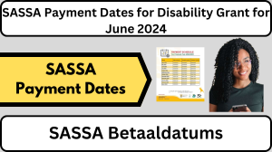 SASSA Payment Dates