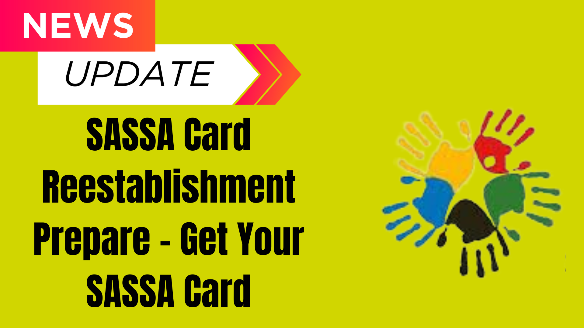 SASSA Card Reestablishment Prepare