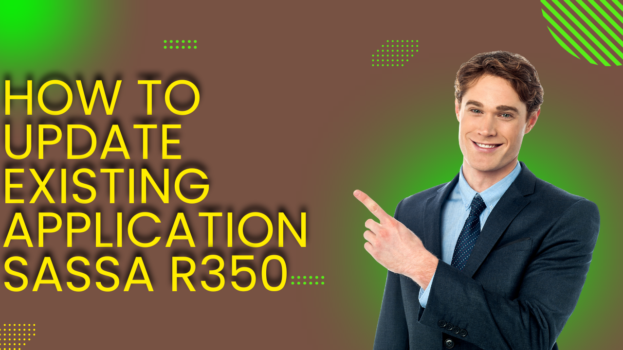 Application SASSA R350