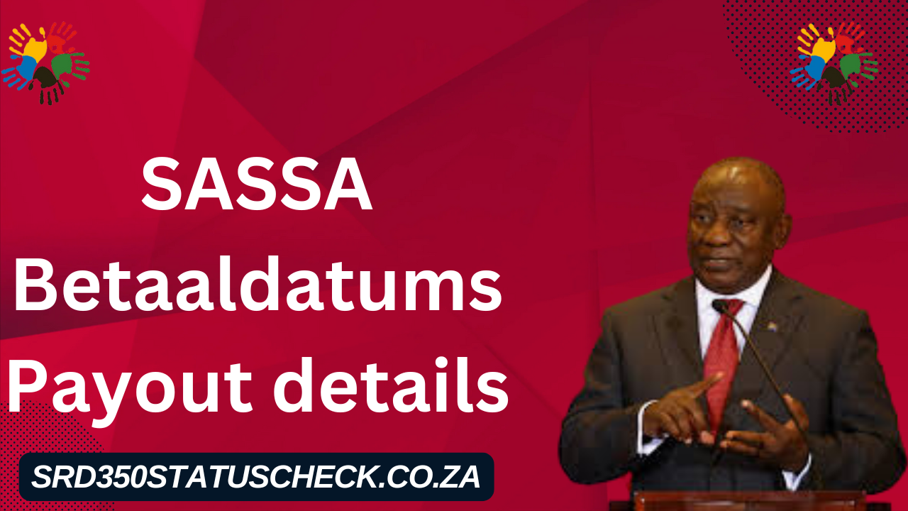 Disbursement Details of SASSA Payment